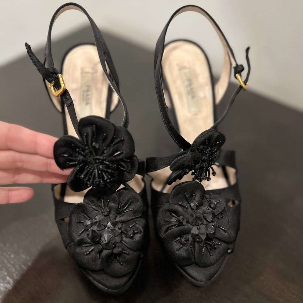 Prada Calzature Donna Heels Raso 1